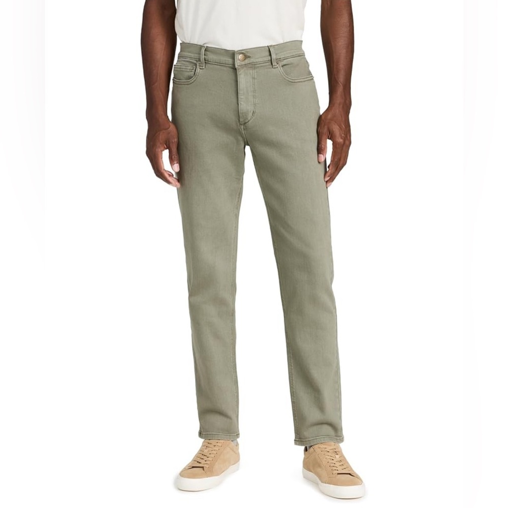 Marine Layer Men’s Slim Jeans in Olive Green